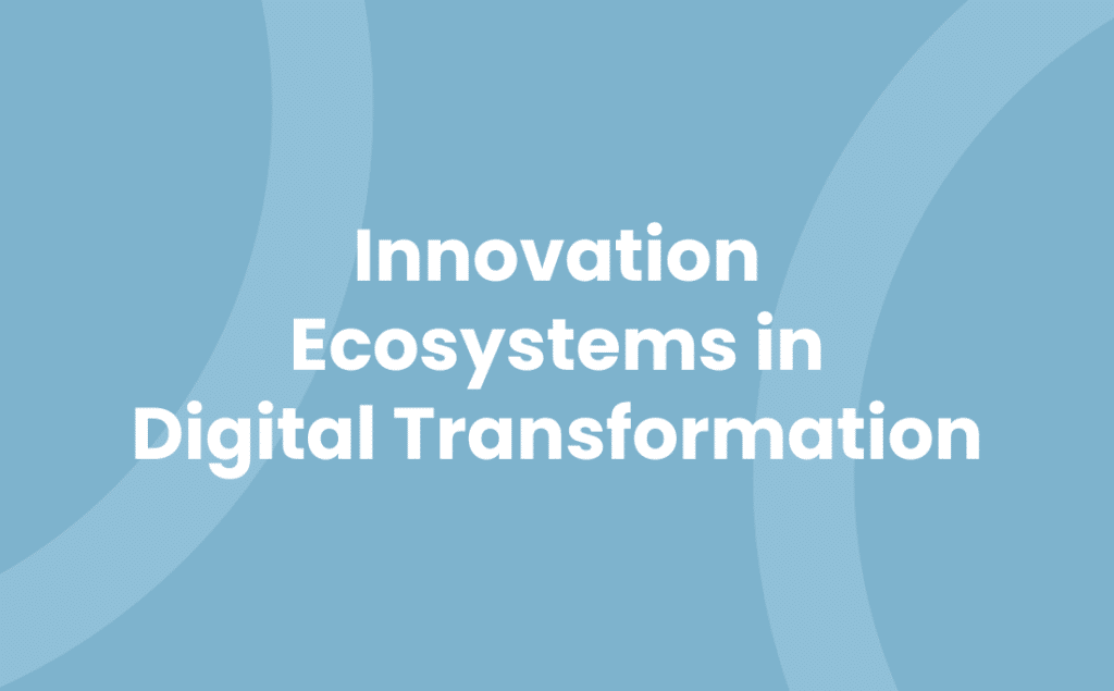 Innovation Ecosystems in Digital Transformation