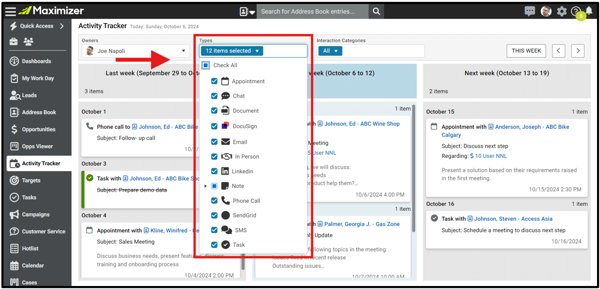 Maximizer CRM 2024.1 On-Premise Update