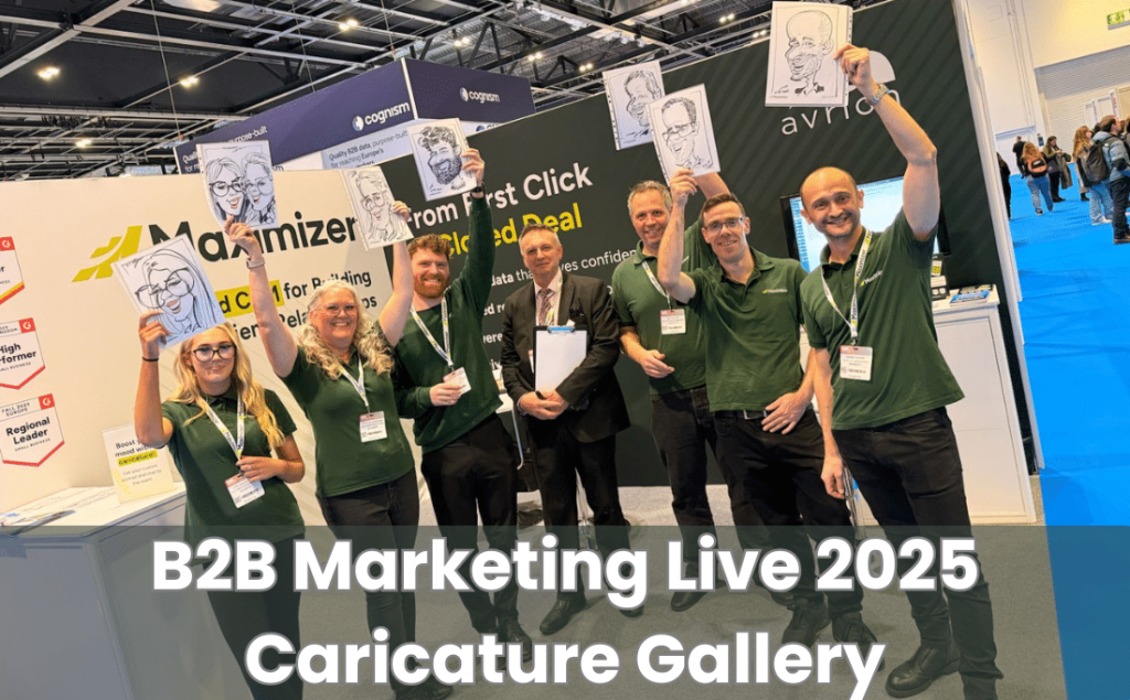 B2B Marketing Live 2025 Caricature Gallery