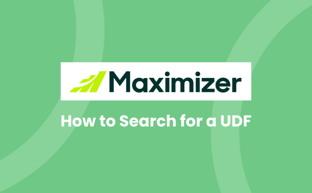 How to Search for a UDF|