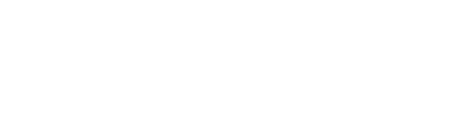 Abstract black-and-white logo with a stepped left motif and a row of white blocks across the right.